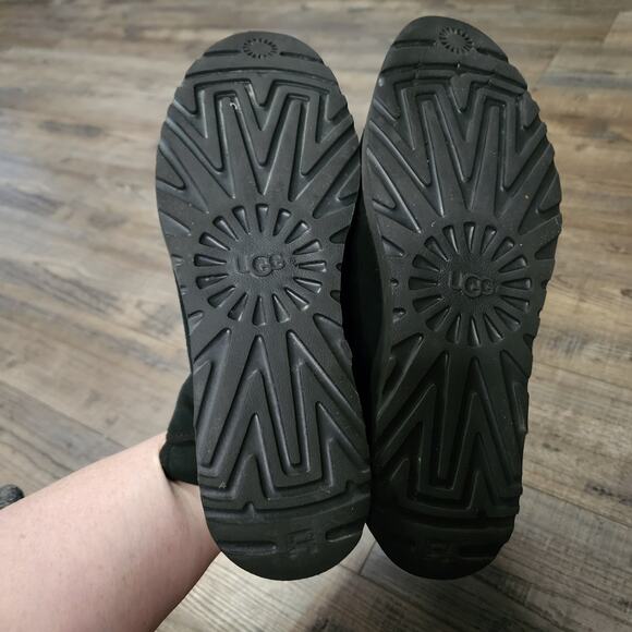 Pre-owned UGG Kristin black suede classic boots size 9 - Picture 10 of 10